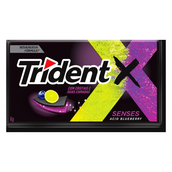 Chiclete Trident X Blub Citrus 8g